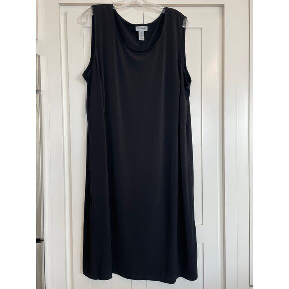 Catherine's Blk shift dress with floral jacket 2X 22/24W separates NWT - Picture 3 of 14